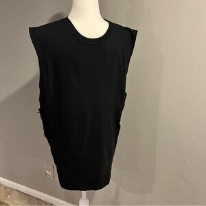 Packin Tee Adult X-Large Black Cotton Adjustable Conceal Carry Tank Top